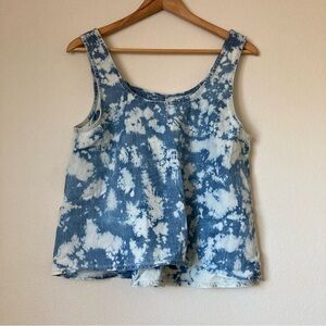 Porter Blue Wabi Sabi Crop Tank - Sky Wash | NWT